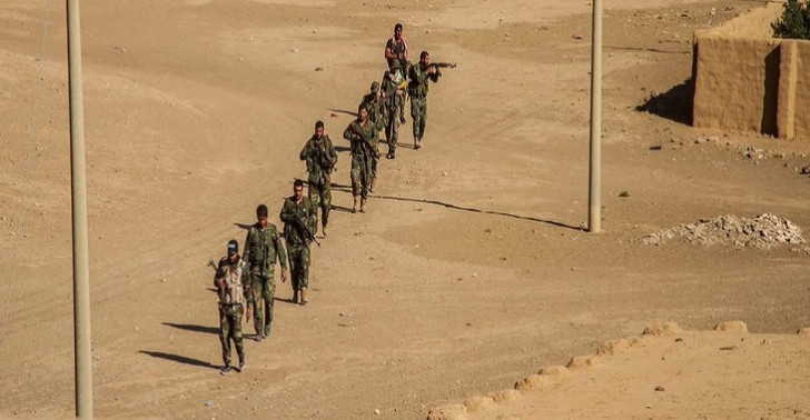 İŞİD terrorçuları da Suriya ordusunun mövqelərinə hücum etdi