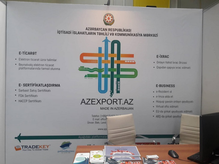 Azexport portalı beynəlxalq “TransCaspian 2019” sərgisində təmsil olunur -