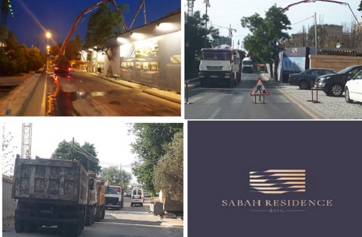 "Sabah residence" hər gün yol kəsib sürücülərə zülm edir - 