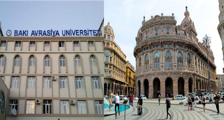 Bakı Avrasiya Universiteti İtaliyanın Genuya Universiteti ilə ikili diplom proqramına başladı