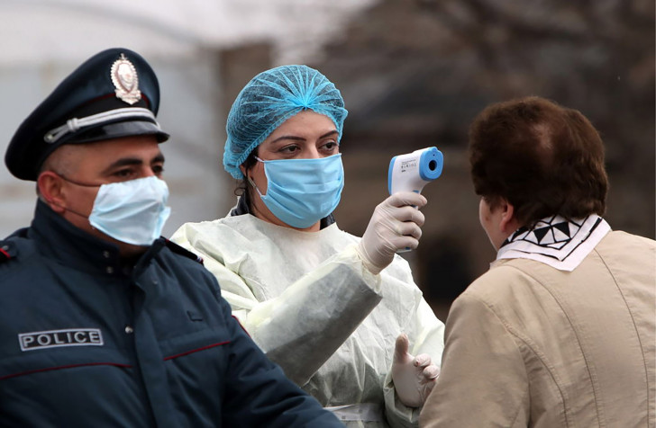 Ermənistanda koronavirusa yoluxanların sayı 9 402 nəfərə çatıb, 139 nəfər ölüb