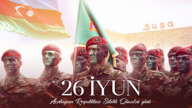 Azərbaycan Silahlı Qüvvələrinin yaranmasından 103 il ötür