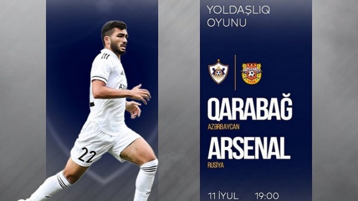 "Qarabağ" - "Arsenal" matçının başlama saatı açıqlandı