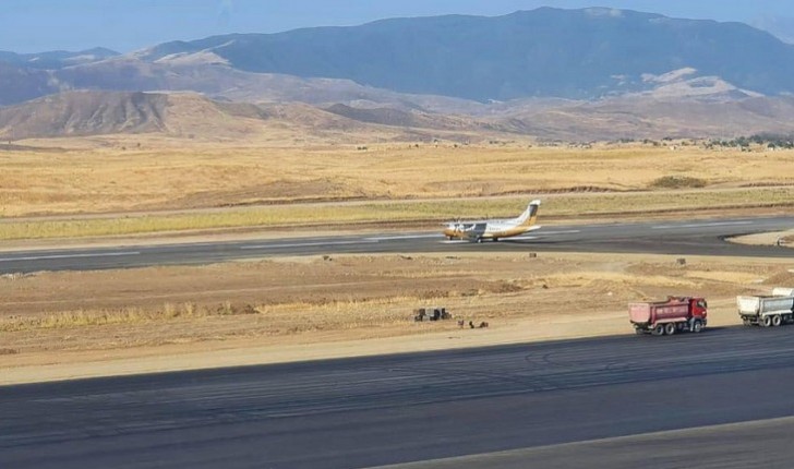 “Füzuli” Beynəlxalq hava limanında sınaq uçuşları başlayıb