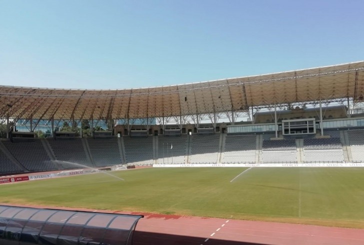 Respublika stadionu "Qarabağ" - "Bazel" oyununa hazırlanır