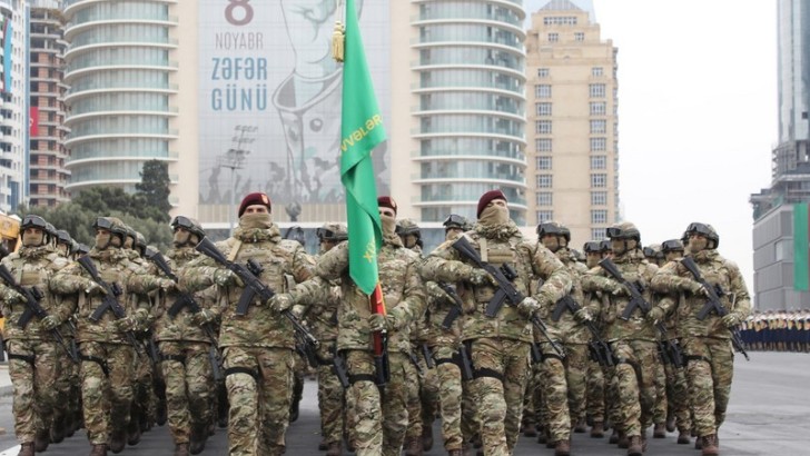 Azərbaycan Ordusunun tərkibində yeni birləşmə və bölmələr yaradılıb