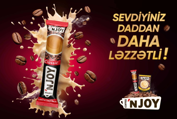 "Azərsun Holdinq" yeni kofe markası "Coffee'NJoy"u təqdim etdi -