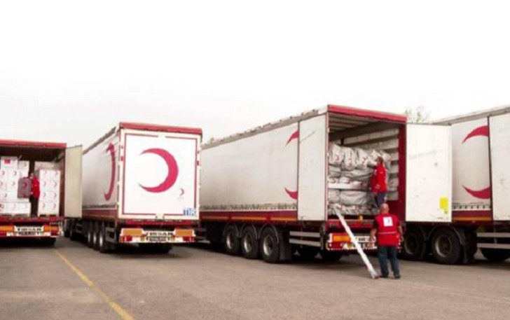 Türkiyə Ukraynaya humanitar yardım göndərir