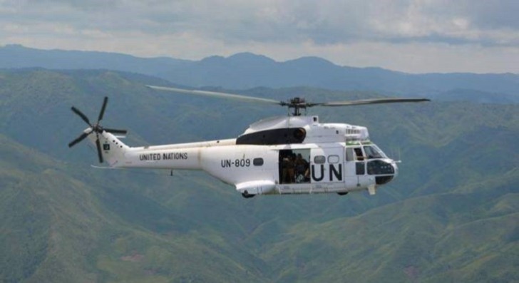 Sülhməramlıları daşıyan helikopter qəzaya uğradı -