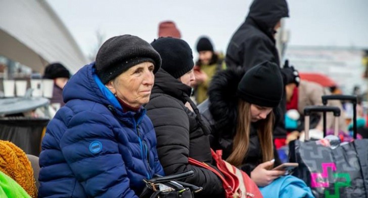 Ukraynalı məcburi köçkünlərin sayı açıqlandı