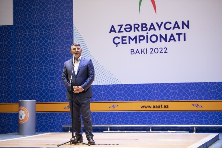 Ağır atletika üzrə Azərbaycan çempionatının açılış mərasimi keçirilib -