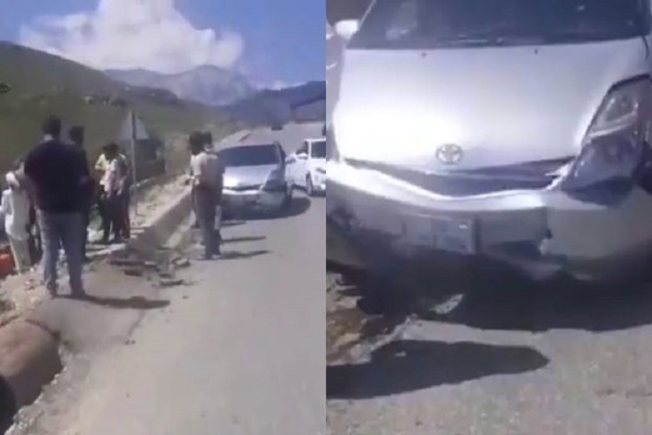 Qusarda “Prius” qəzaya düşdü: Ərəb turistlər yaralandı -