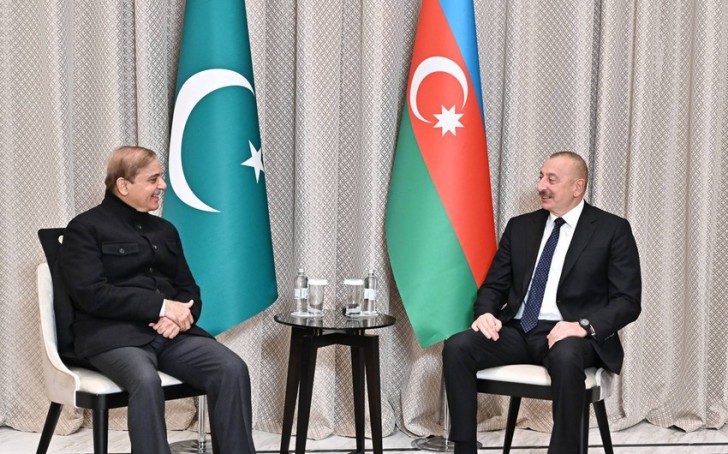 Azərbaycan Prezidenti Astanada Pakistanın Baş naziri ilə görüşüb -