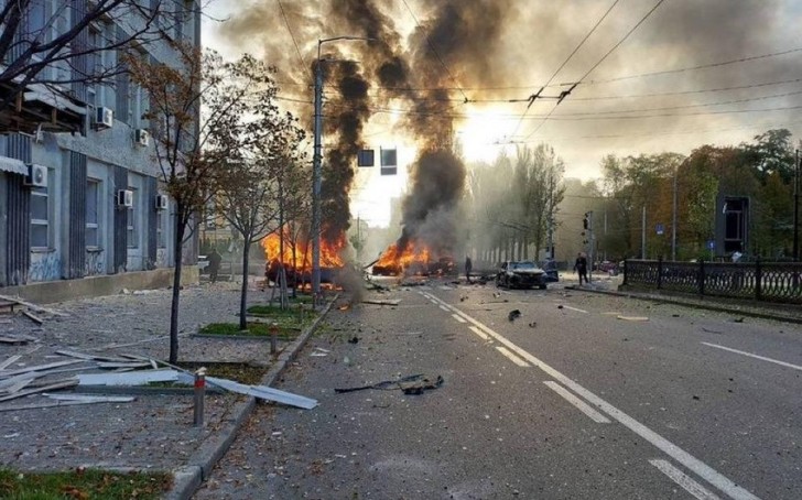 Rusiya Kiyevə 28 PUA ilə hücum edib, 1 nəfər ölüb, 4-ü yaralanıb