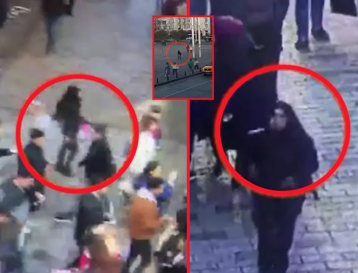 İstanbuldakı terrorla bağlı yeni görüntülər