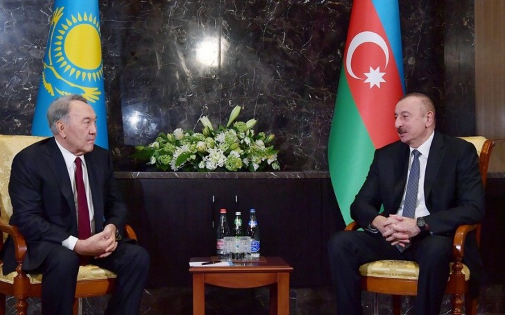 Nursultan Nazarbayev Azərbaycan liderini təbrik edib