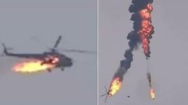 Rusiyanın 3 helikopteri vuruldu