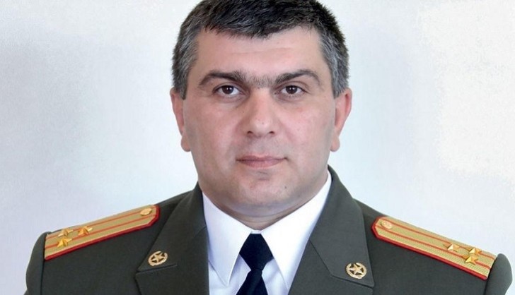 Ermənistanda general saxlandı