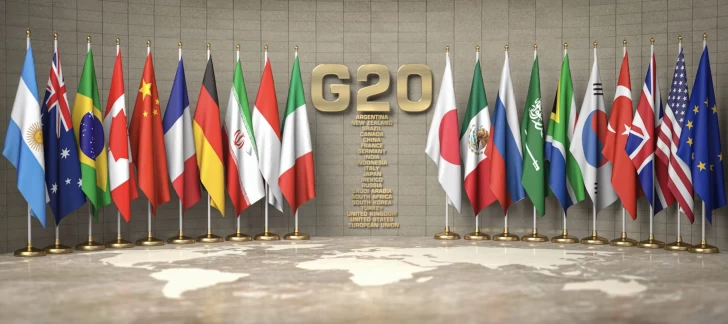 G20 xarici işlər nazirlərinin görüşü zəlzələ qurbanlarının 1 dəqiqəlik sükutla yad edilməsi ilə başlayıb