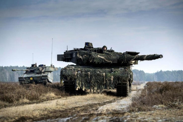 Almaniyanın göndərdiyi 18 "Leopard 2" tankı Ukraynada döyüşə başlayır