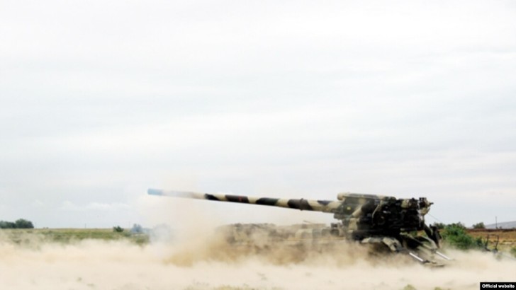 Moldova və Rumıniya artilleriya təlimləri keçirir