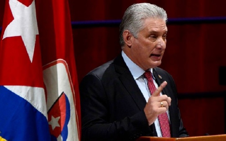 Kuba parlamenti Migel Diaz-Kaneli yenidən respublika prezidenti seçib