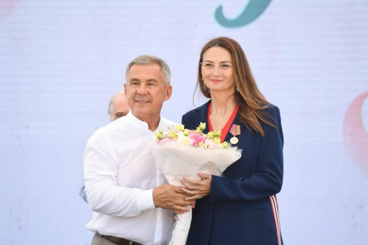 Qənirə Paşayevaya Tatarıstanın dövlət medalı ilə təltif edilib -