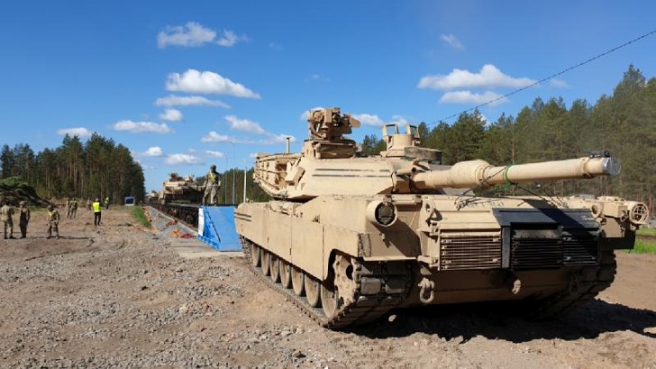 Polşa bu gün ilk Abrams tanklarını alır