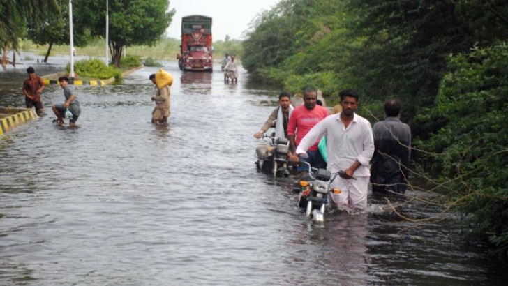 Pakistanda iyunun 25-dən bəri musson yağışları nəticəsində 50 nəfər ölüb