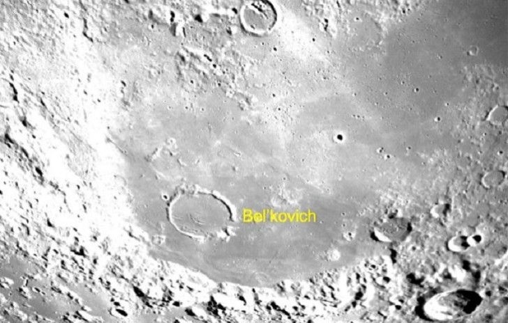 Hindistanın "Çandrayan-3" şirkəti Ayın cənub qütbünün fotosunu yayıb