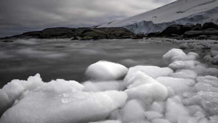 Antarktidada dəniz buzlarının səviyyəsi mövsümi ortalamadan xeyli aşağıdır