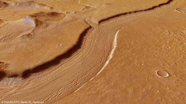 Marsda Geyl kraterində çayların izləri aşkar edilib