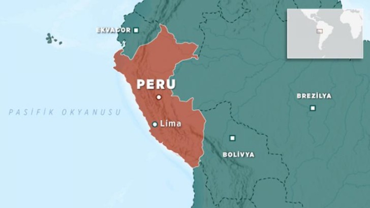 Peruda qızıl mədəninin çökməsi nəticəsində 7 nəfər ölüb
