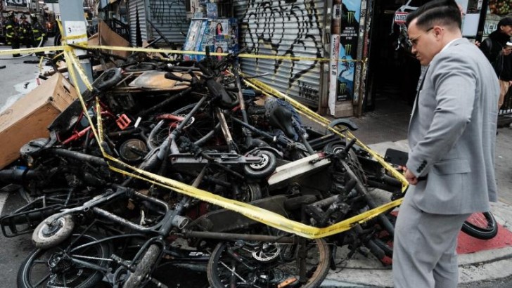 Nyu-Yorkda elektrikli velosipeddən ölüm rekord həddə çatıb