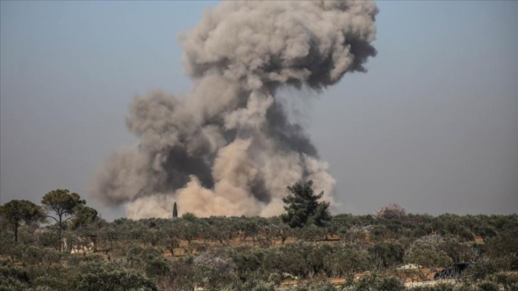 İmsak vaxtında İdlibdə 14 bölgəyə hücum edildi