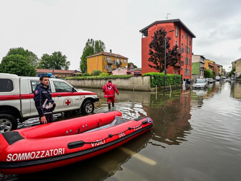 
Güclü yağışlar Milanda daşqınlara səbəb olub
