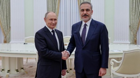 Hakan Fidan Putinlə görüşdü