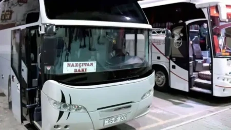 Bakı-Naxçıvan avtobus reysləri iyulun 19-dan bərpa olunur