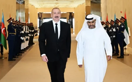 Prezident İlham Əliyevin BƏƏ-yə işgüzar səfəri başa çatdı