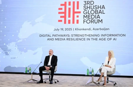 Prezident İlham Əliyev Şuşa Media Forumunda iştirak etdi