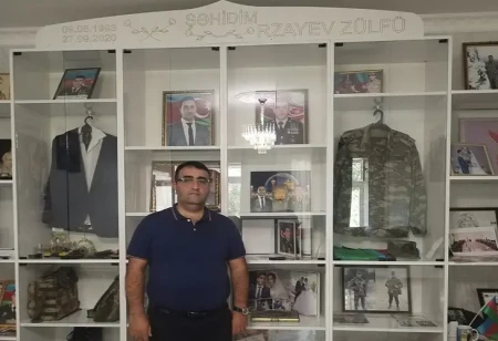 Emin Tarverdiyev şəhid  Zülfü Rzayevin ailəsini ziyarət etdi -