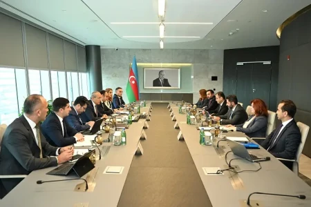 Mikayıl Cabbarov Serhat Köksal ilə görüşüb
