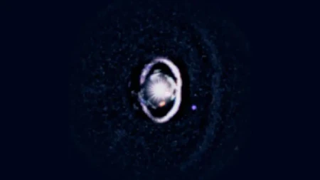 Astronomlar ilk dəfə qaranlıqda doğan körpə planetin fotosunu çəkib