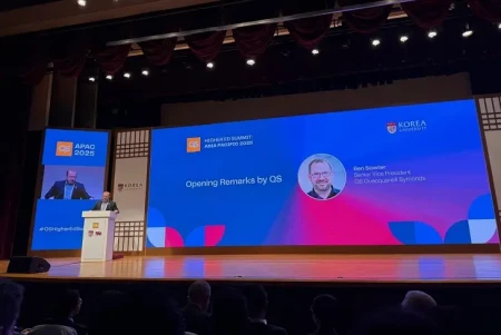 BDU-nun rektoru "QS Higher Ed Summit: Asia Pacific 2025" tədbirində iştirak edir
