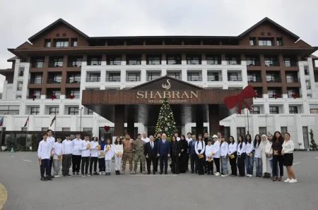 Şabran rayonunda VII “Qardaşlaşmış Qarabağ Məktəbləri” Qış düşərgəsinə start verilib