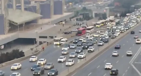 Paytaxtda 17 istiqamətdə tıxac var