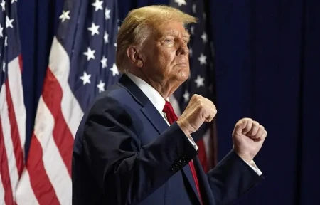 Tramp: Tariflər sayəsində ölkənin ticarət kəsiri 78 faiz azalıb