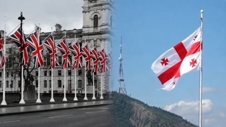 Britaniya Gürcüstandan Rusiyaya qarşı sanksiyalar tətbiq etməyi tələb edib