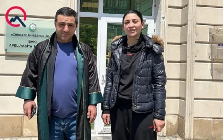 Məhkəmə Mikayıl İsmayılovun nəvəsinin anasını azad etdi