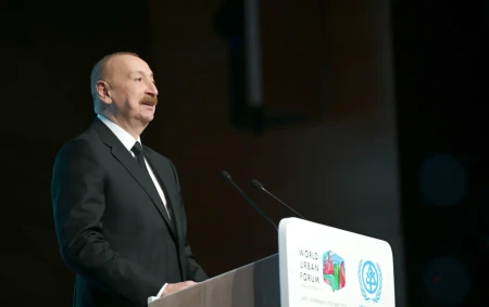 İlham Əliyev sosial media hesabında WUF13-lə bağlı paylaşım etdi